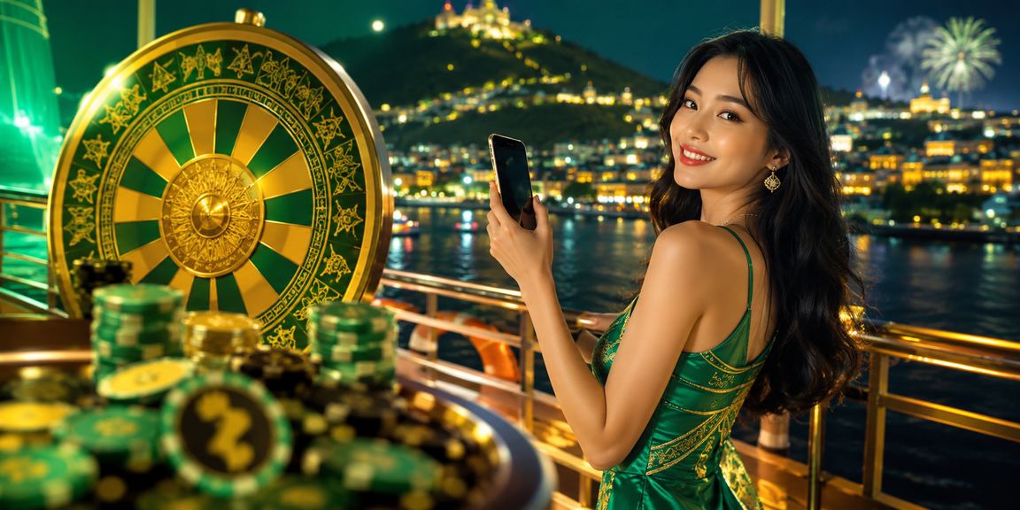 Không khí lễ hội casino sôi động tại Đà Lạt với bàn roulette lung linh